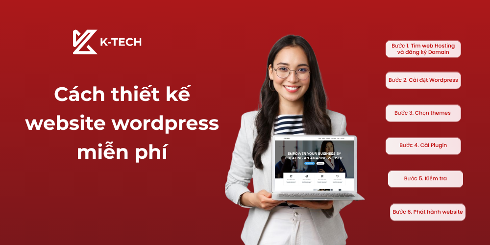 Cách thiết kế website wordpress miễn phí