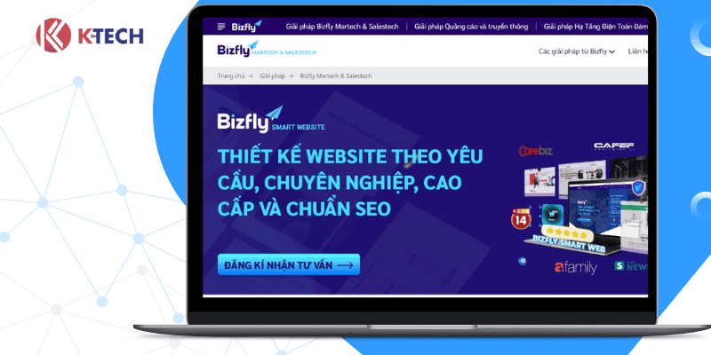Công ty thiết kế website Bizfly