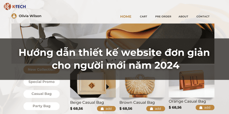 Hướng dẫn thiết kế website đơn giản cho người bắt đầu