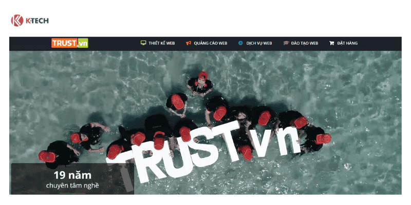 Lớp học thiết kế website tại TRUST