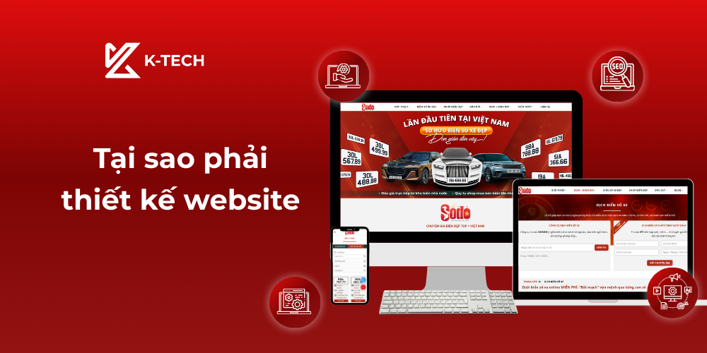 Tại sao phải thiết kế website