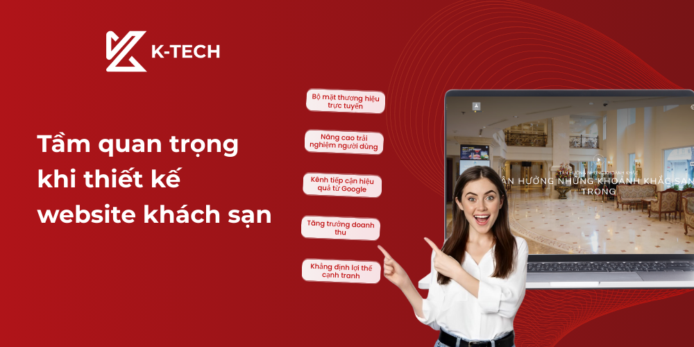 Tầm quan trọng khi thiết kế website khách sạn - resort chuyên nghiệp và hấp dẫn