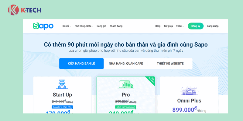 Thiết kế web chuẩn SEO giá rẻ - Sapo