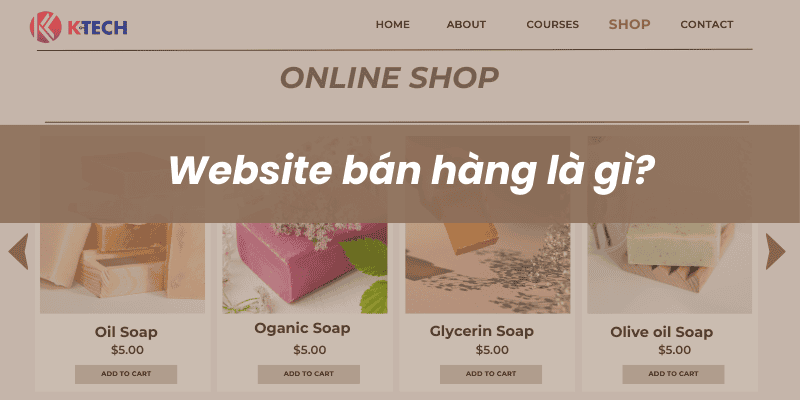 Website bán hàng là gì?