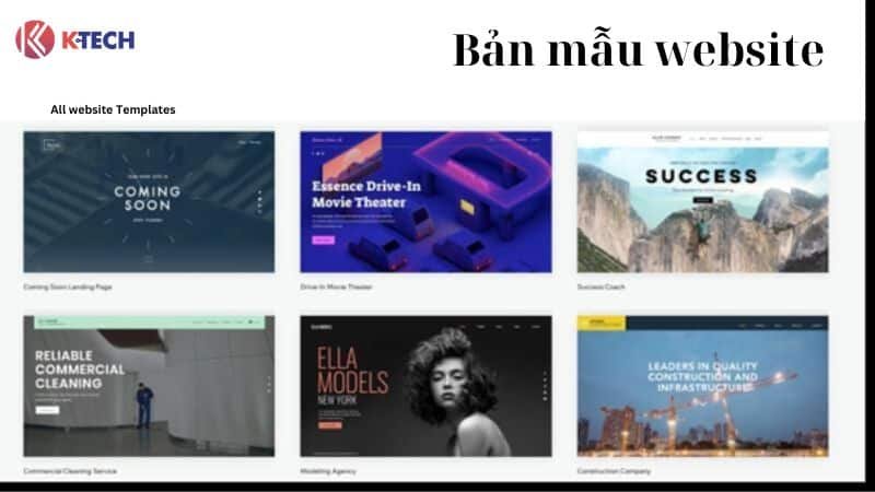 Bản mẫu website