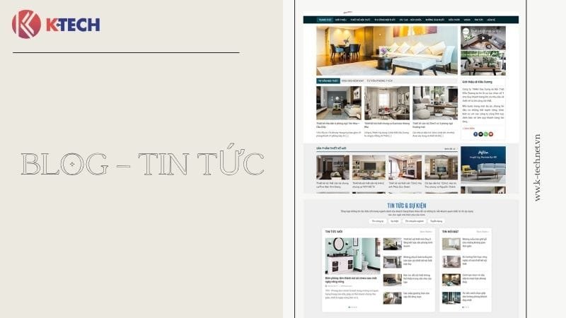 Blog tin tức website nội thất