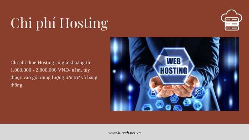 Chi phí thuê Hosting