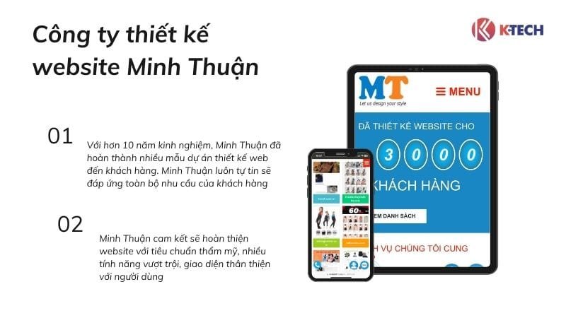 Minh Thuận - Công ty thiết kế website uy tín chuyên nghiệp
