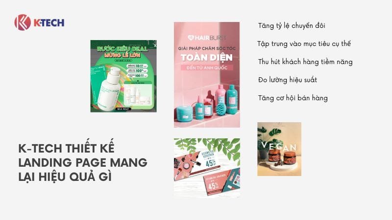 K-Tech thiết kế Landing page hiệu quả