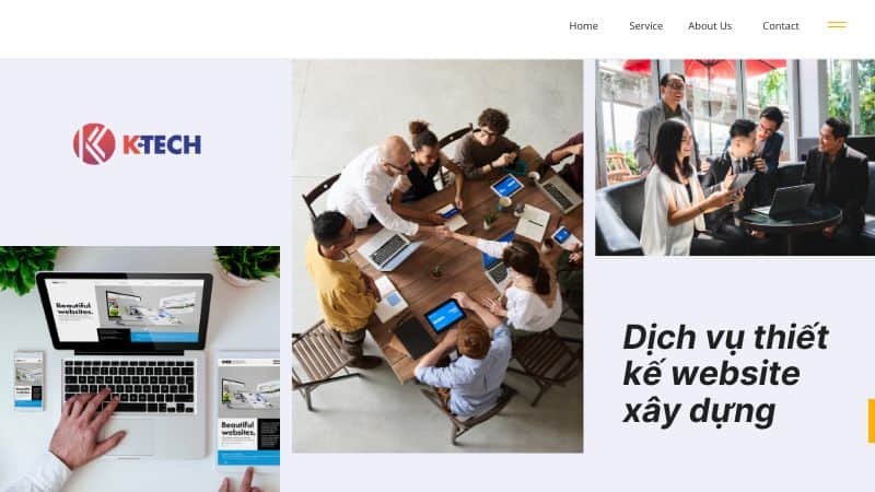 Lý do chọn thiết kế website xây dựng tại K-Tech