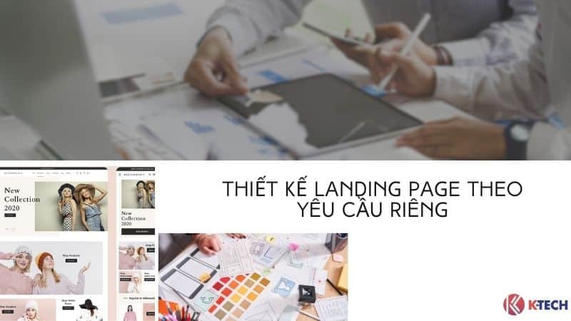 Thiết kế Landing page theo yêu cầu giá rẻ