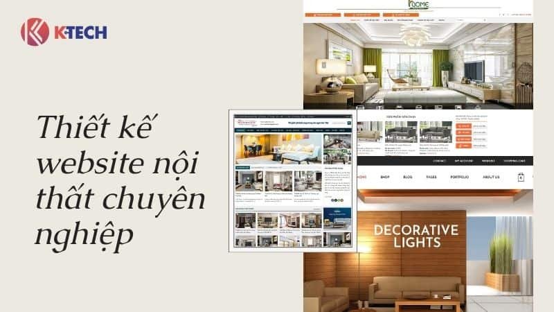 Thiết kế website nội thất