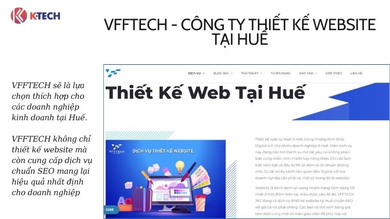 VFFTECH- Công ty thiết kế website uy tín tại Huế