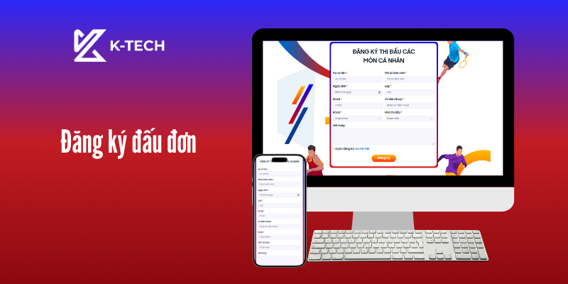 Tính năng nổi bật của website olympic UEF 2025 - Đăng ký đấu đơn