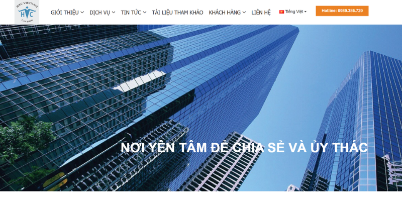 Mẫu thiết kế website tư vấn luật theo chuyên môn