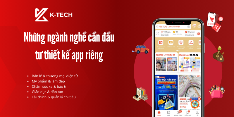 Những Ngành Nghề Cần Đầu Tư Thiết Kế App Riêng