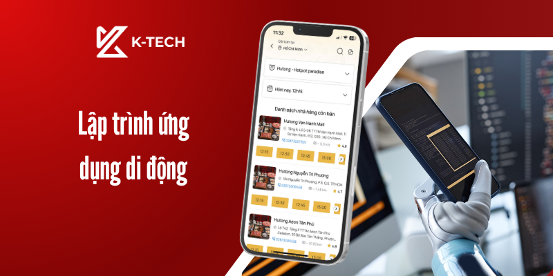 Lập trình ứng dụng di động trong quy trình thiết kế app