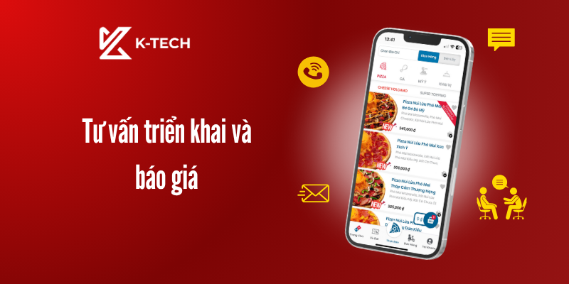 Tư vấn triển khai và báo giá trong quy trình thiết kế app