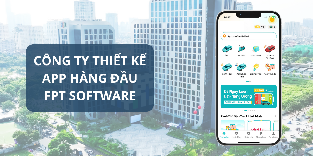 Công ty thiết kế app hàng đầu FPT Software