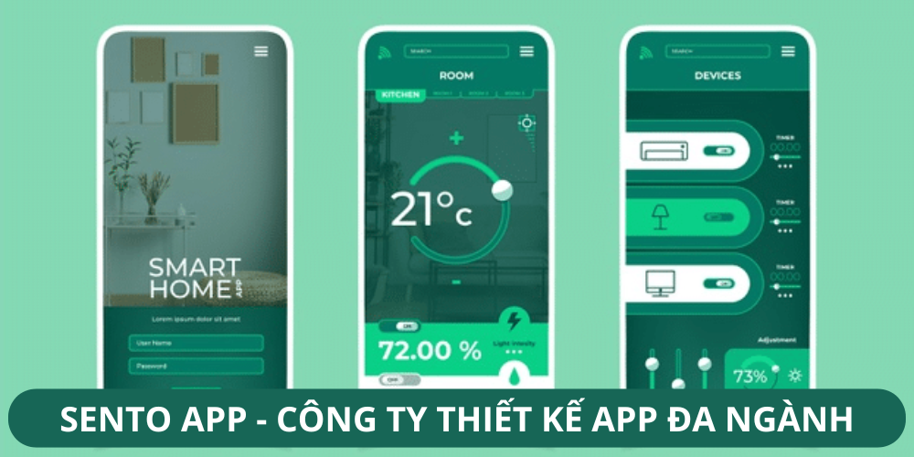 SENTO App - Công ty thiết kế app đa ngành