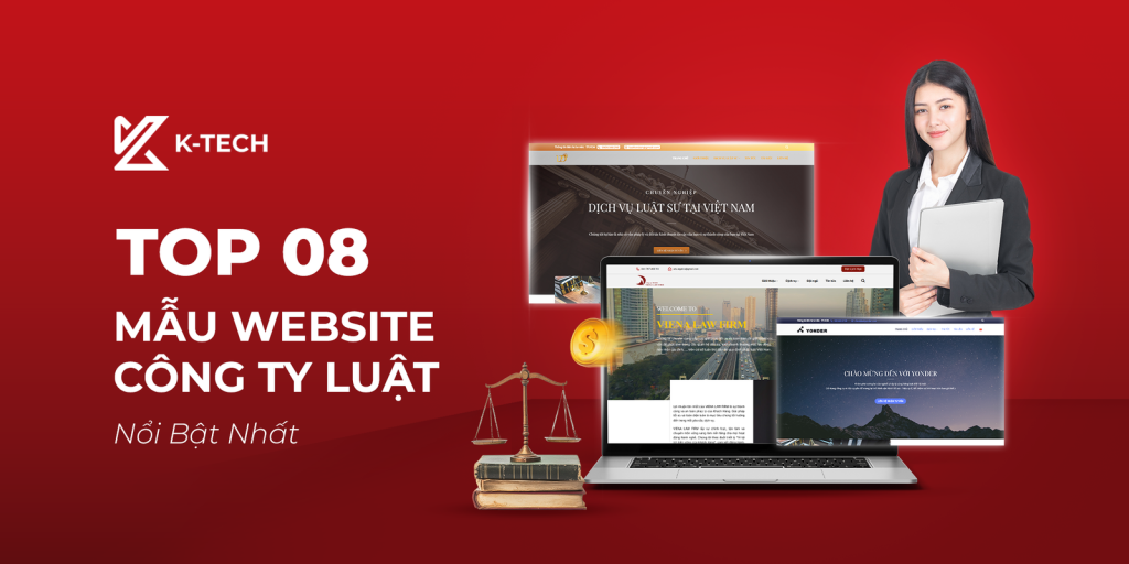 Mẫu website công ty luật nổi bật nhất
