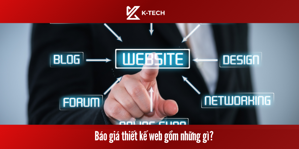 Báo giá thiết kế web gồm những gì